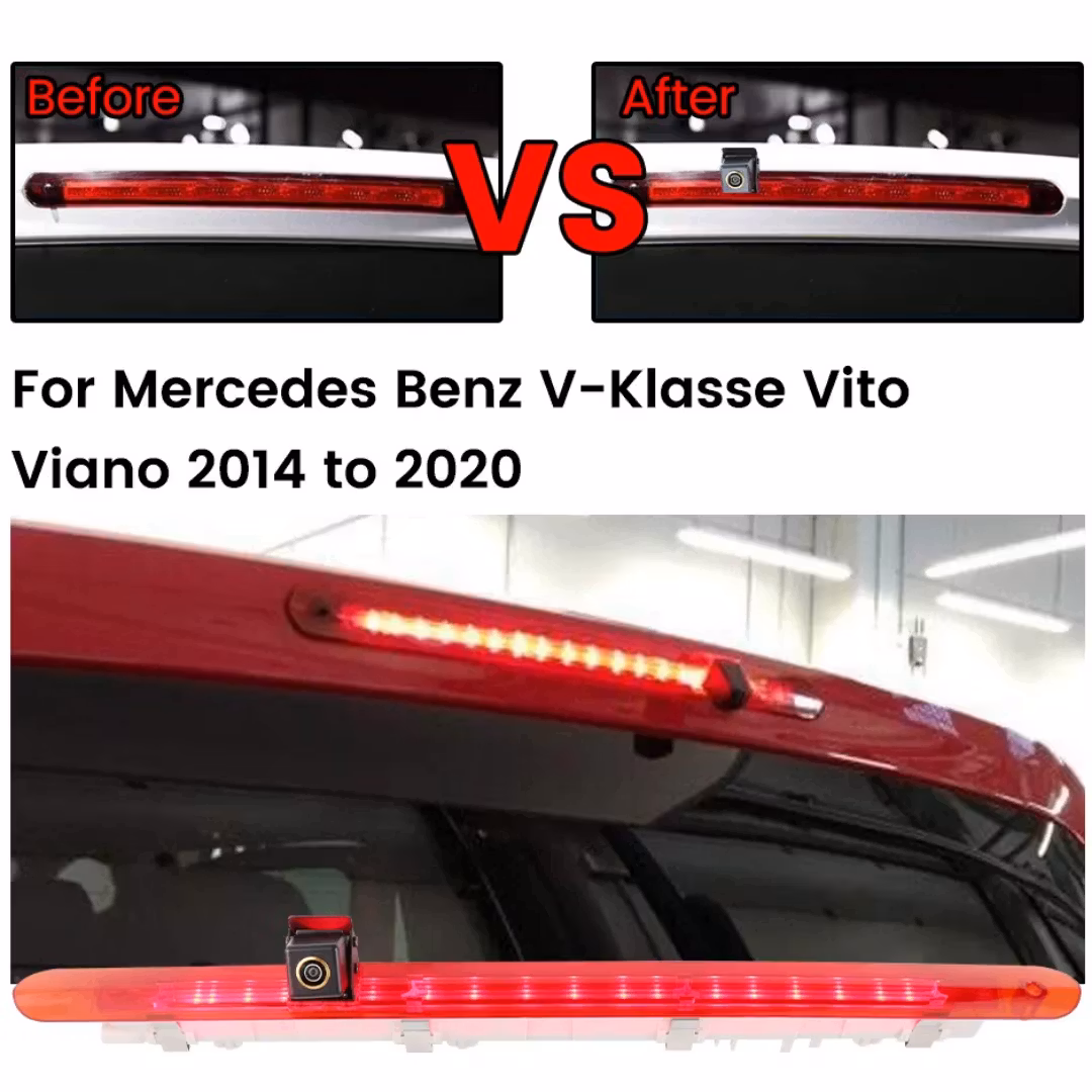 Vattentät hd backkamera  Mercedes Benz. Vito,viano ( 2014--2021)