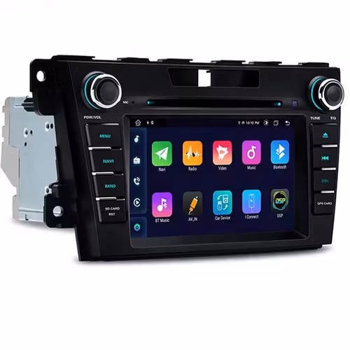 7"android 13,bilstereo dvd-spelare Mazda cx-7 (2007--2012) gps, carplay, blåtand, android auto, RDS, WiFi, Rom:64GB, Ram: 4GB, 4G LTE