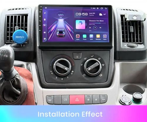 9"android 13. Bilstereo Citroen jumper 2 (2011-2022 )gps wifi carplay android auto blåtand rds Dsp RAM:4GB. ROM: 64GB 4G LTE