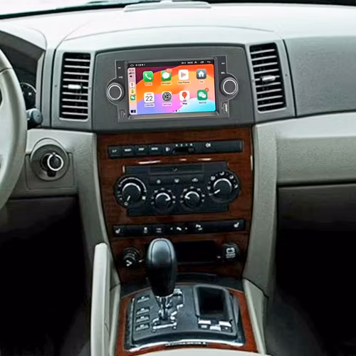 6.2"android15  Bilstereo   Dodge RAM 1500/ 2500/ dodge charger/ dodge magnum( 2006--2008) gps carplay android auto blåtand rds Dsp RAM: 4GB, ROM: 64GB wifi