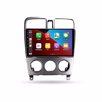 9"android 14 bilstereo  Subaru Forester( 2002--2008) gps wifi carplay android auto blåtand rds Dsp RAM:6GB,ROM: 128GB,4G LTE