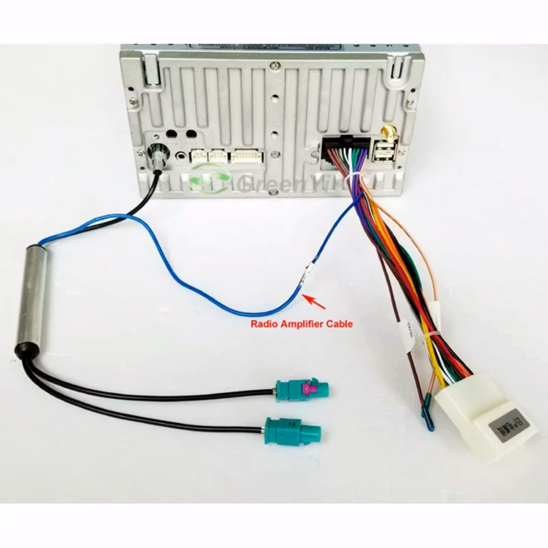 Dual seat Radioantenn uttag.