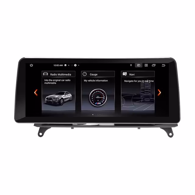 12.3 " android 12 bilstereo  BMW X5 E70 X6 E71 (2007-2010 ) CCC system   gps wifi carplay android auto  dsp RAM: 8GB, ROM: 128GB, 4G LTE