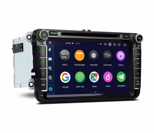 8"android 14, bilstereo dvd-spelare  seat bilar( 2004---2015) gps wifi carplay android auto blåtand rds Dsp RAM: 8GB, ROM: 128GB, 4G LTE
