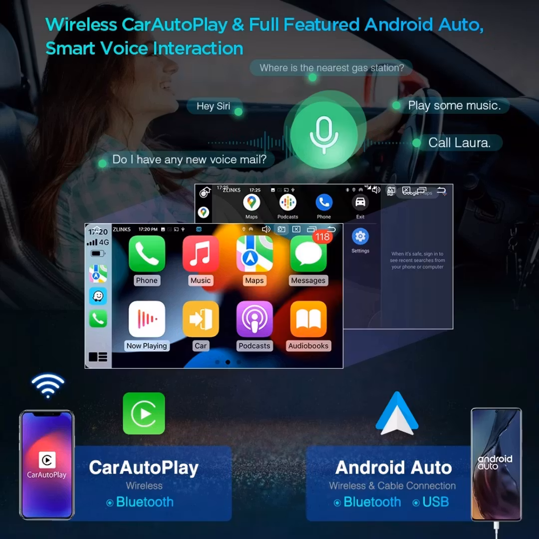8"android 14, bilstereo dvd-spelare  seat bilar( 2004---2015) gps wifi carplay android auto blåtand rds Dsp RAM: 8GB, ROM: 128GB, 4G LTE
