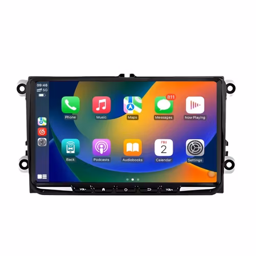 9"android 13,bilstereo Volkswagen VW Passat B6 B7 CC Tiguan Touran GOLF POLO(2005--2016) gps wifi  blåtand rds Dsp RAM: 8GB, ROM: 256GB, 4G LTE