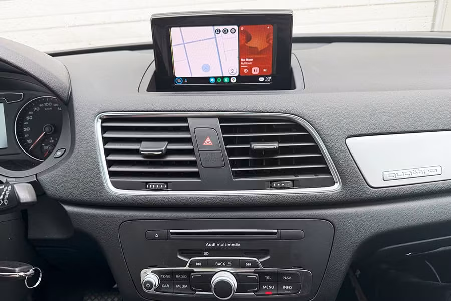 9" android 12 Bilstereo  Audi Q3 (2013--2018) GPS WIFI carplay android auto blåtand rds Dsp RAM:8GB, ROM: 128GB, 4G LTE