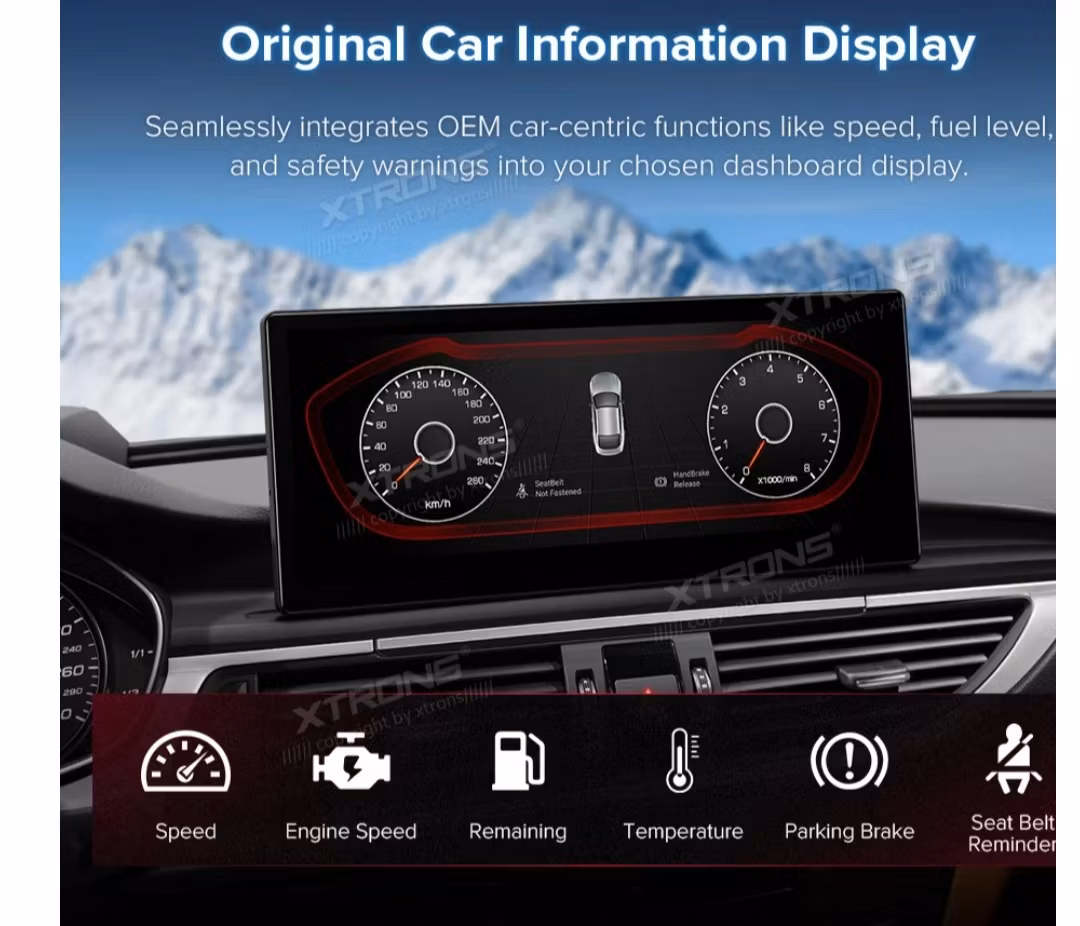 12.3" android 13 ,bilstereo  Audi A7( 2011--2017) gps wifi carplay android auto blåtand rds Dsp RAM:4GB  ,ROM:64GB ,4G LTE