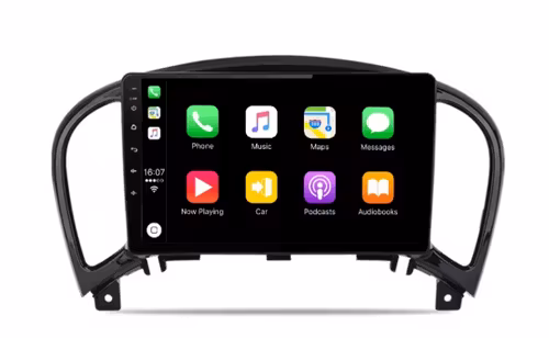 9" android 13 , bilstereo Nissan Juke (2010--2014)gps wifi carplay android auto blåtand rds Dsp RAM :6GB  Rom :128GB  4G LTE