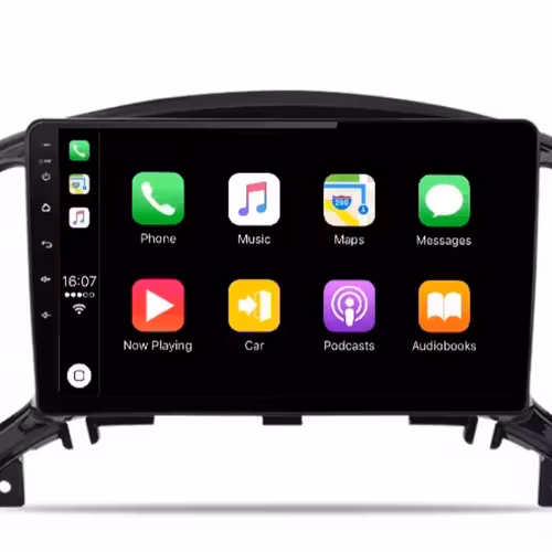 9" android 13 , bilstereo Nissan Juke (2010--2014)gps wifi carplay android auto blåtand rds Dsp RAM :6GB  Rom :128GB  4G LTE