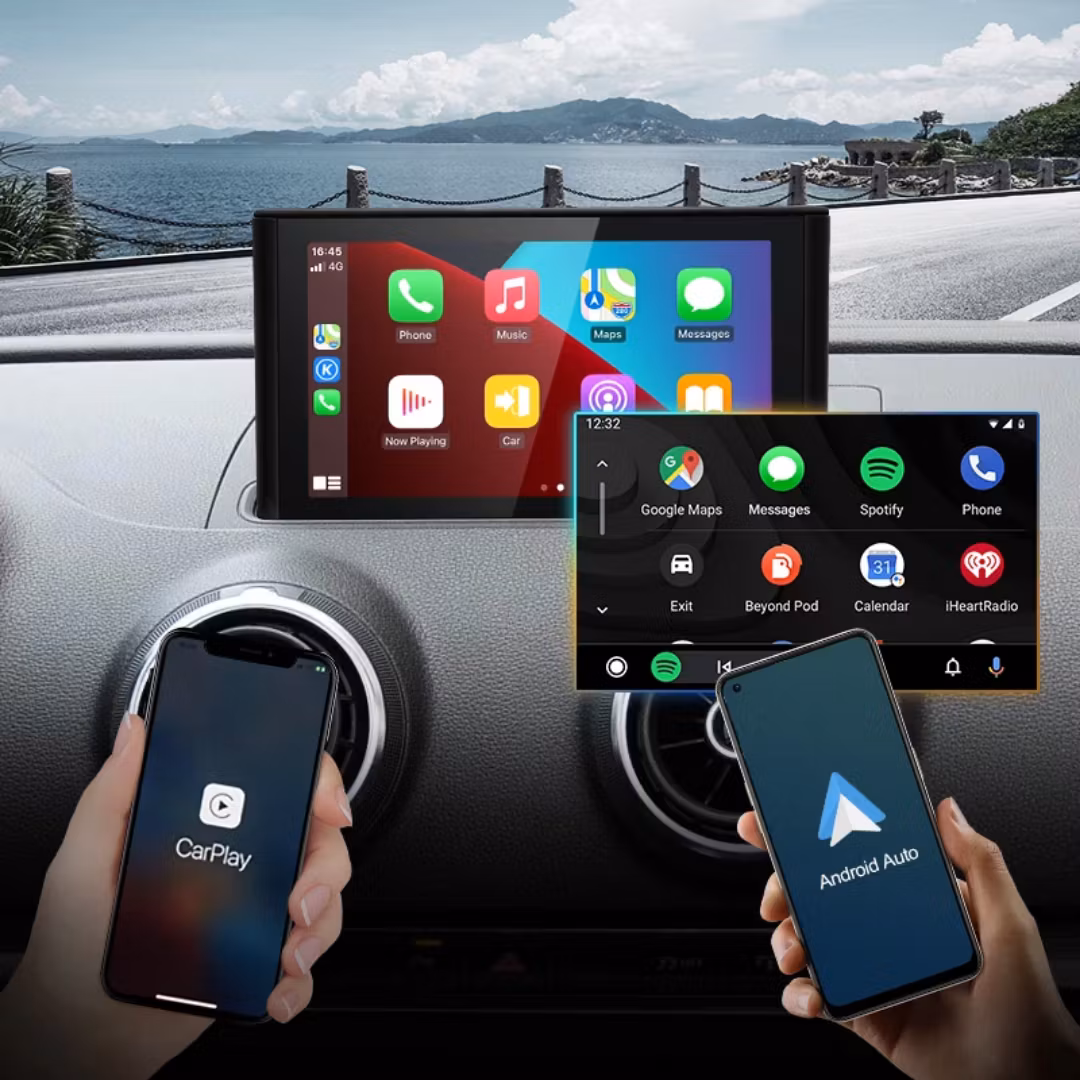 7" android 13. Bilstereo  Audi A3 (2013--2018) gps wifi carplay android auto blåtand rds Dsp RAM: 8GB,ROM:129GB,4G LTE