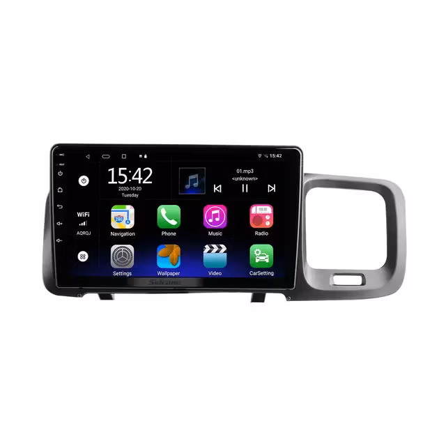 9" android 12, bilstereo  Volvo v60 , s60 (2014--2017)gps carplay android auto blåtand rds Dsp RAM:4GB,  ROM: 64GB, 4G LTE + gratis backkamera