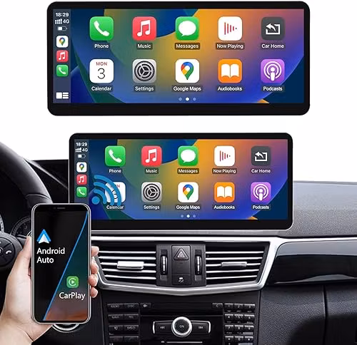 12,3 " android 13, bilstereo Mercedes Benz E- klass ( 2009--2012) NTG 4.0,  gps,bluetooth,carplay,android auto,  rds,dsp,Ram: 8GB, Rom: 128GB, 4G LTE+GRATIS BACKKAMERA,