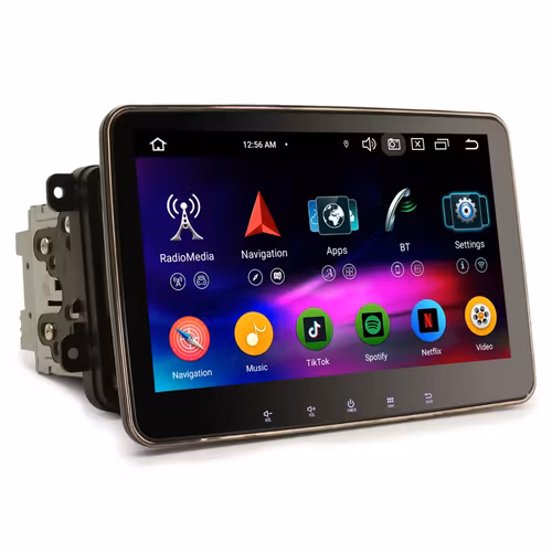 10,1" android14. Roterande avtagbar skärm, bilstereo SEAT bilar(2006---2014) Gps,carplay Rds,bluetooth,Dsp,RAM: 4GB,ROM: 64GB, wifi, 4G LTE, + Gratis backkamera