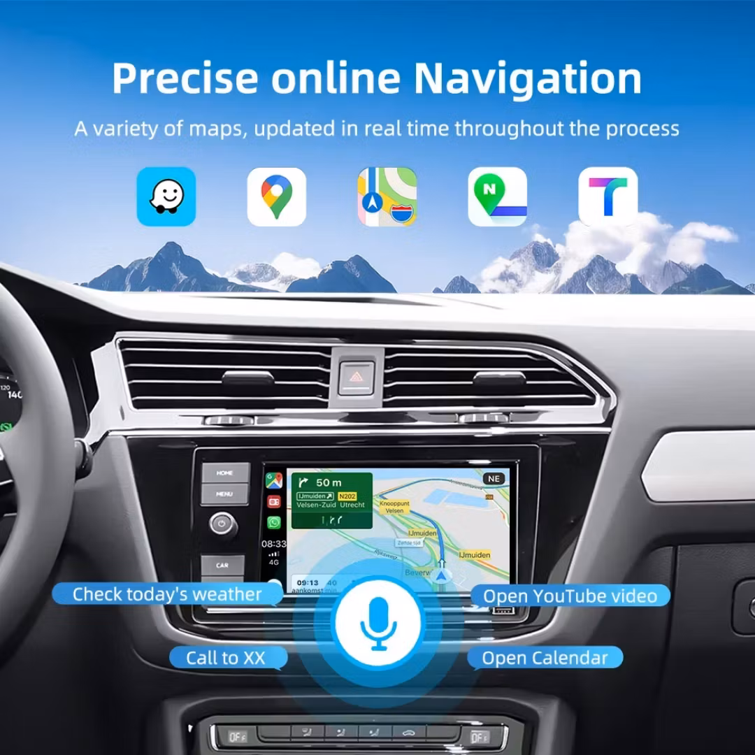 Carplay ,android auto Skoda Superb-B ,Octavia ,Kodiaq ,Koroc , Kamiq (2014-2019)