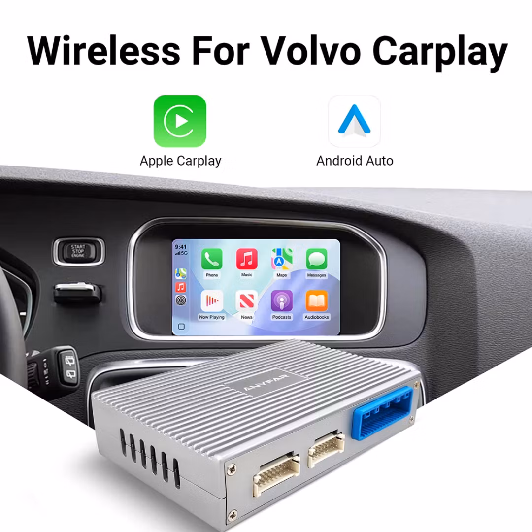 Carplay&android  auto box Volvo xc60  ( 2014-2017) + GRATIS BACKKAMERA