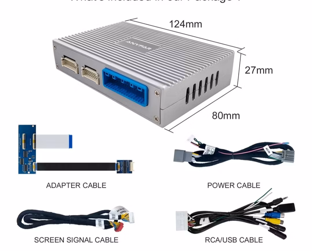 Carplay&android  auto box Volvo XC60  ( 2010-2013) + GRATIS BACKKAMERA