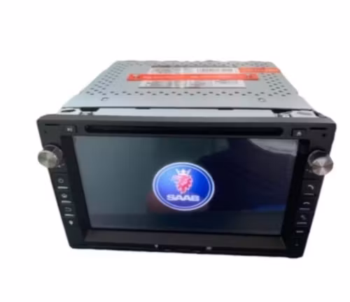 7"android 14 bilstereo SAAB 9-5 ( 1998--2005) Gps carplay android auto blåtand rds Dsp  RAM:6GB, ROM:128GB,4G LTE+ GRATIS BACKKAMERA