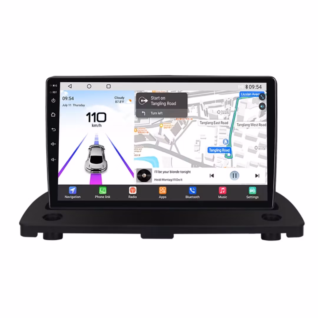 Kopia 9,5"android 13, bil stereo Volvo  XC90(2004--2014) gps wifi carplay android auto blåtand rds Dsp RAM: 6GB, ROM:128GB, 4G LTE + gratis backkamera