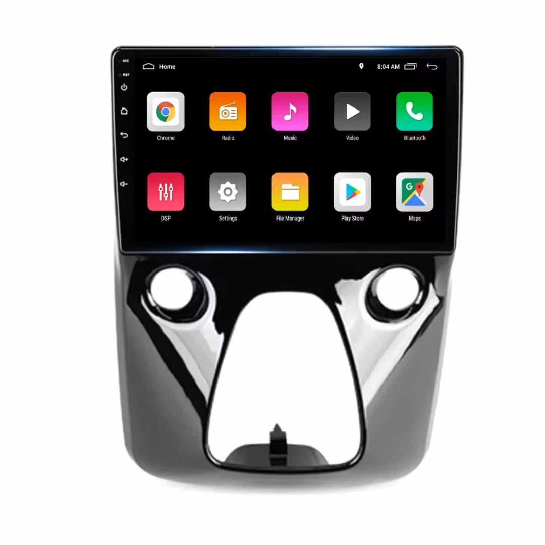 10,1" android 15 bilstereo  Peugeot 108 ( 2014--2021) gps, carplay,andrpid auto, rds, wifi Dsp, 4GB+ 64GB,Gratis backkamera,