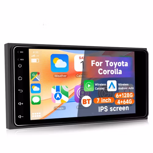 7" android 15 bilstereo Toyota   Camry (2002-2006)  gps, carplay,andrpid auto, rds, wifi Dsp, 6GB+ 128GB,Gratis backkamera,