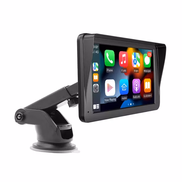 Kopia 7'' TFT pekskärm ,Dual Band WiFi-nätverk carplay android auto