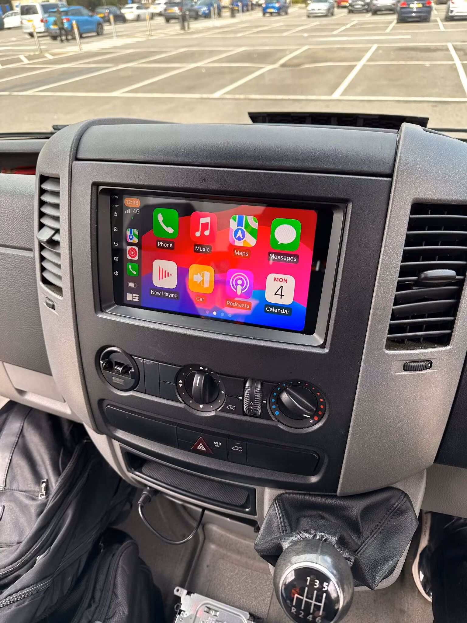 9" Android 13 Bilstereo för VW Crafter (2006–2016) – Trådlös CarPlay & Android Auto, 8GB RAM / 256GB ROM, 4G LTE
