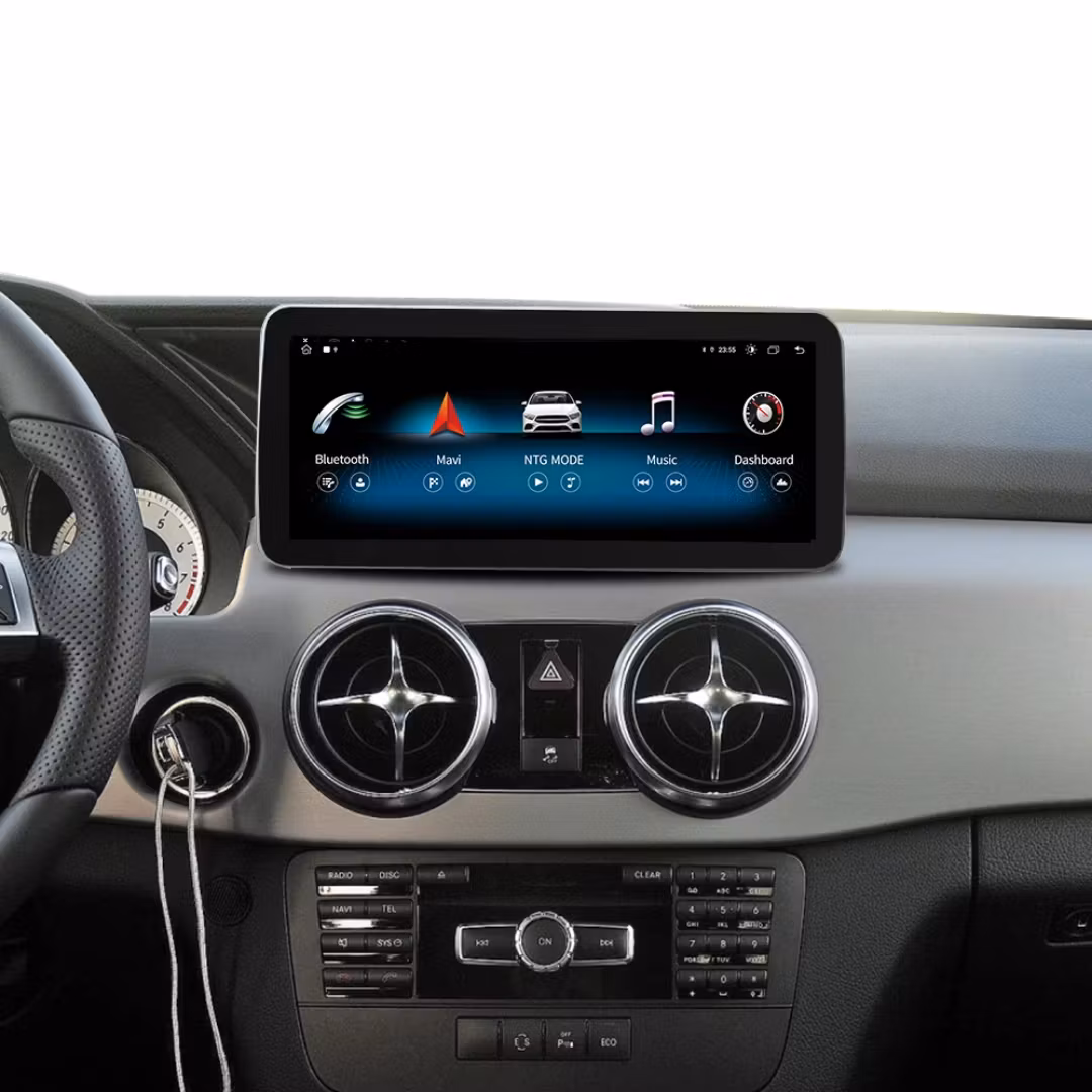 10,25" Android 14 Bilstereo Mercedes GLK X204 2008–2014 NTG4.05| Snapdragon 665 | 8GB+128GB | 4G LTE | Trådlös CarPlay & Android Auto | DSP | Gratis Backkamera