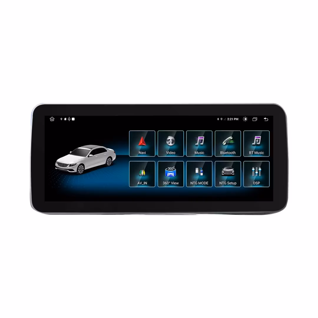 10,25" Android 14 Bilstereo Mercedes GLK X204 2008–2011 NTG4.0 Snapdragon 665 | 8GB+128GB | 4G LTE | Trådlös CarPlay & Android Auto | DSP | Gratis Backkamera