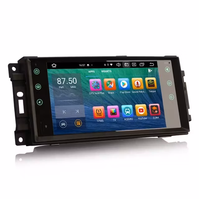 Kopia 7" android 10, bilstereo Chrysler aspen,300c,sebring