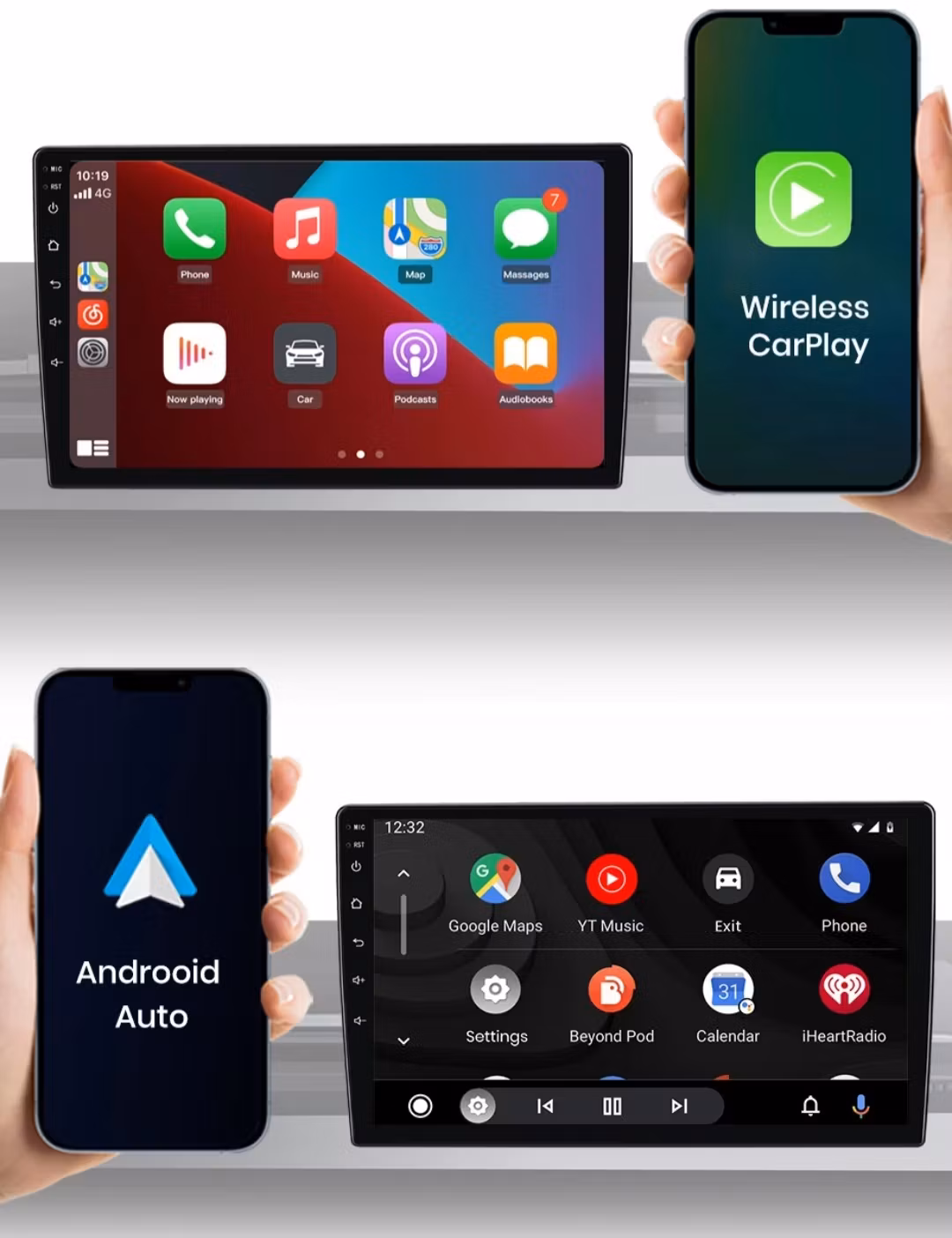 9" Android 14 Bilstereo för Volvo XC90 (2004–2014) – 8GB RAM, 256GB ROM, CarPlay, Android Auto, GPS & Gratis 360° Kamera