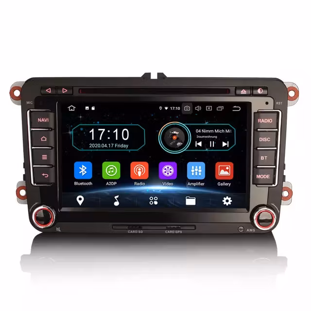 7" VW bilstereo Android 10,gps,wifi