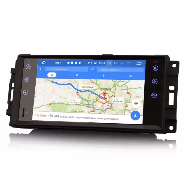 7" android 10, bilstereo Jeep compass,patriot ,wrangler, liberty