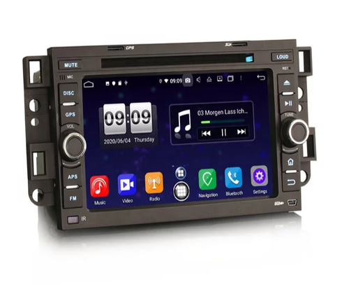 7" Android 10, bilstereo Chevrolet  captiva,Epica,Eveo(2004 -- 2012)