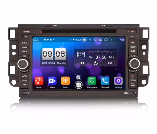 7" Android 10, bilstereo Chevrolet  captiva,Epica,Eveo(2004 -- 2012)