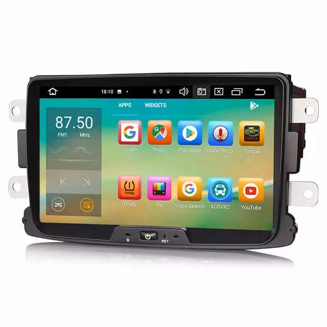 8" android 10,bilstereo Renault Dacia