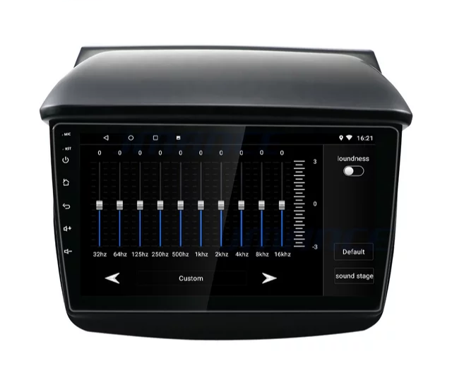 9" androud 10, bilstereo Mitsubishi Pajero