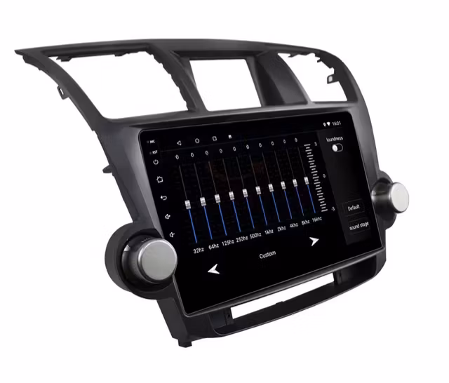 10" Android 10, bilstereo Mitsubishi Highlander (2009---2015)
