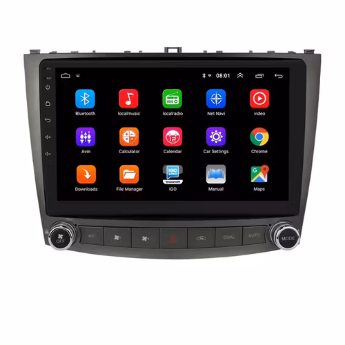 10" android 10, bilstereo Lexus is(2005---2012)