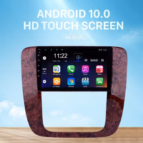 9"android10, bilstereo GMC acadia,Yukon,Tahoe (2007--2012)