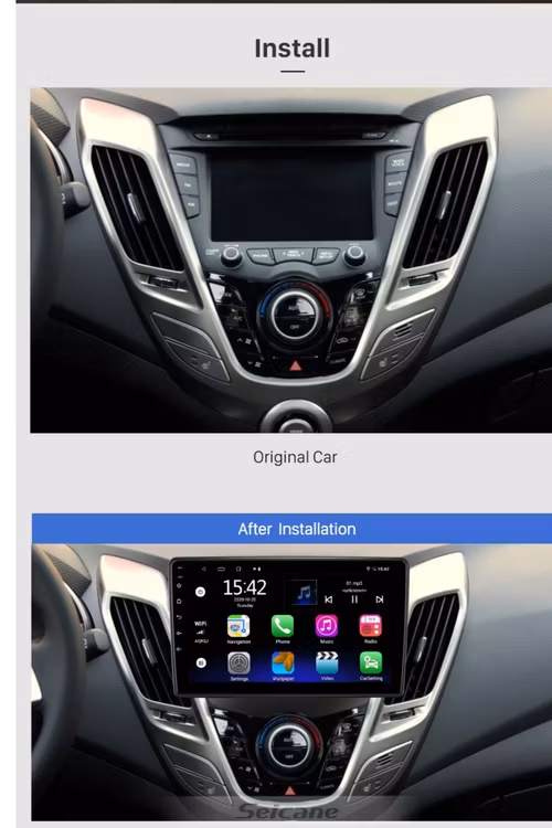 9"android  10,bilstereo Hyundai veloster (2011---2017),gps,wifi,32GB
