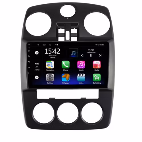 9"android 12,bilstereo  PT Cruiser (2005--2010), Rom; 64G RAM : 4GB, wifi  carplay android auto blåtand rds Dsp 4GSim