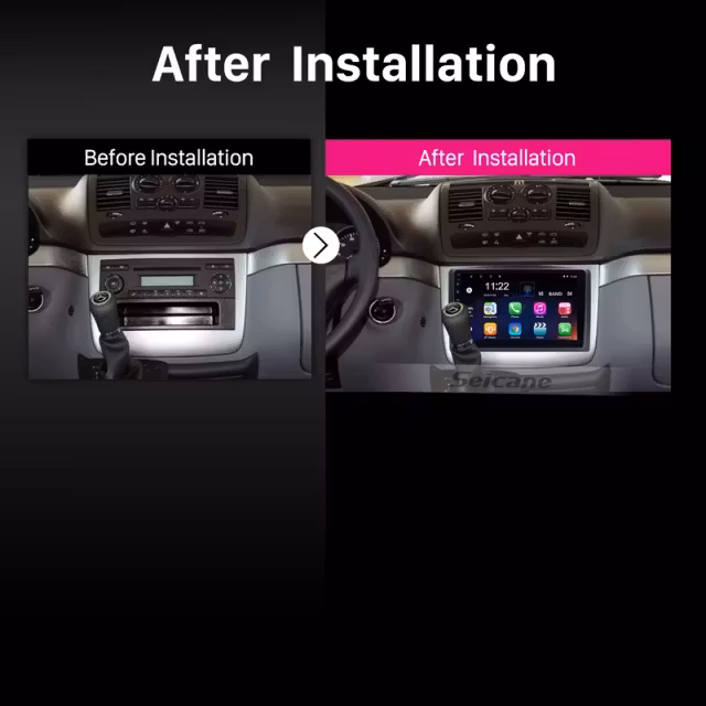 10,1" android 10,bilstereo Mercedes Benz, vito (2014---2018) gps, wifi, 32GB, Bluetooth