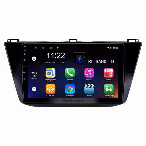 10,1" android  10, bilstereo  vw tiguan  (2016--2018) gps, wifi, 32GB, blåtand