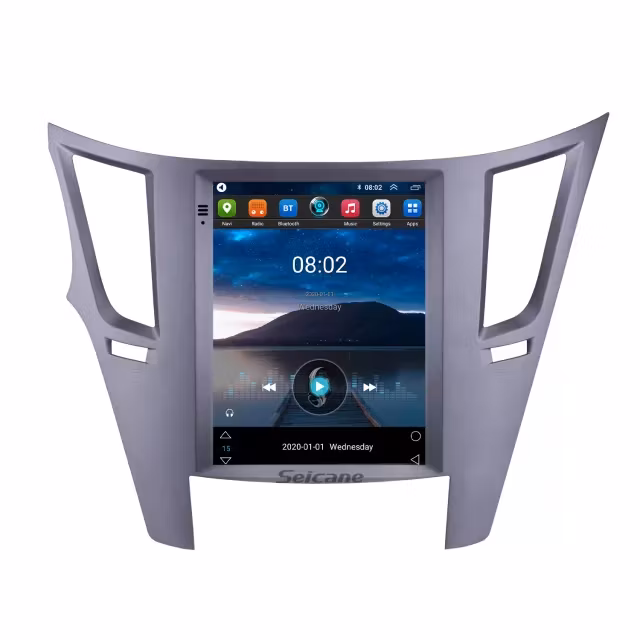 9.7" android 11, bilstereo Subaru outback(2010---2014) gps, wifi, 32GB, blåtand carplay dsp 4G modul