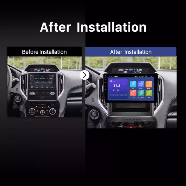 9"android 11,bilstereo  Subaru  forester (2017---2020) gps, wifi  ,32GB, blåtand carplay dsp Android auto 4G