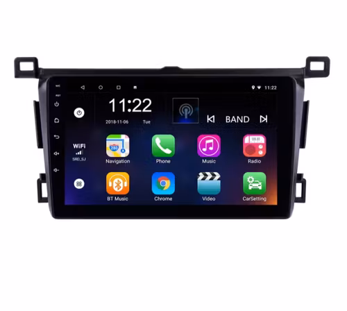 9"android 10,bilstereo Toyota rav4(2013---2018) gps, wifi, 32GB, blåtand