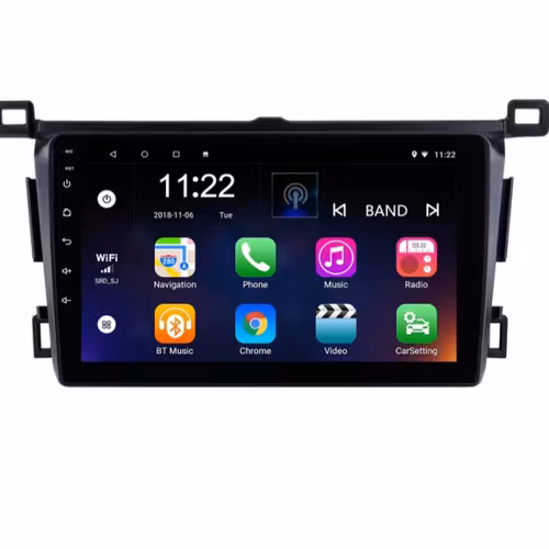 9"android 10,bilstereo Toyota rav4(2013---2018) gps, wifi, 32GB, blåtand