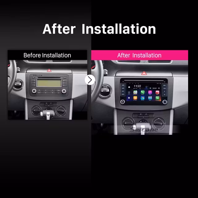 7" android10, vw bilstereo  ,gps, 32GB, blåtand, wifi