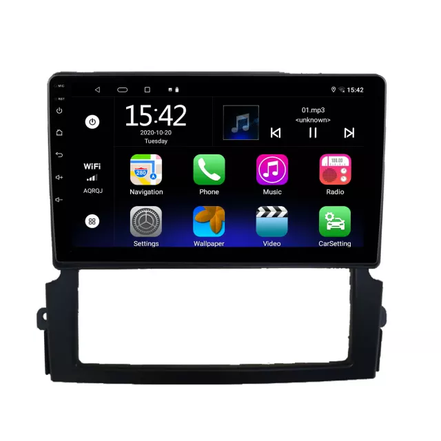 9"android 10, bilstereo KIA SORENTO(2004---- 2008) gps,blåtand,CarPlay  ,32GB,,wifi
